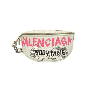 Balenciaga Graffiti Souvenir Belt Bag XXS Body